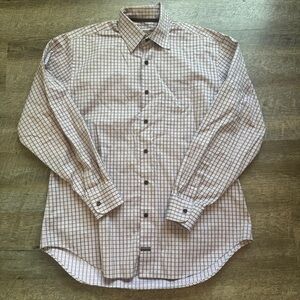 Robert Talbott men shirt size Large Purple button up